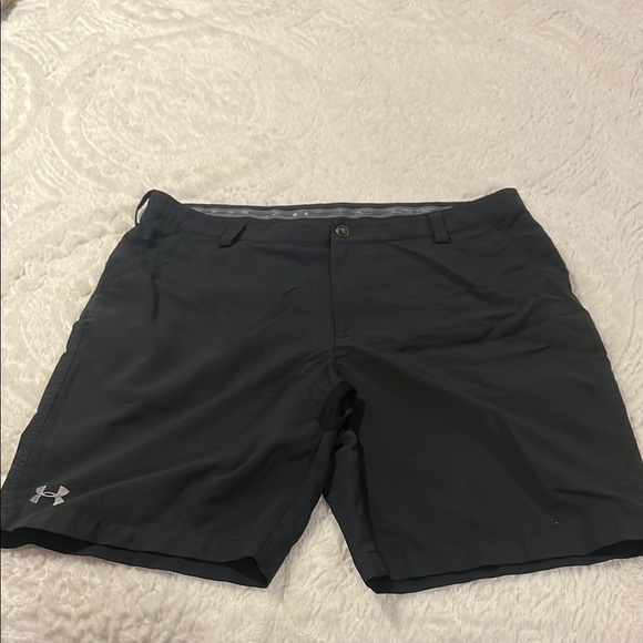 Under Armour Black Athletic Performance Shorts - Picture 1 of 3